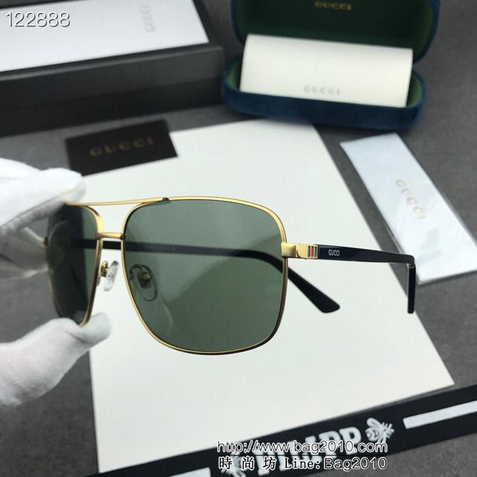 GUCCI古馳 G家新款 金屬偏光墨鏡 做工精湛 完美品質 超級時尚  lly1317